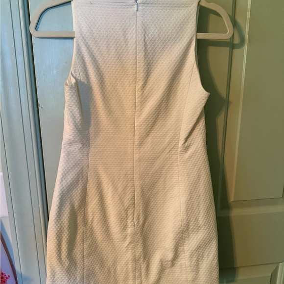 Elegant Cream Dress with Gold Accents - Picture 2 of 2